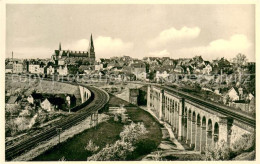 73705459 Friedberg Hessen Stadt Mit Viadukt Friedberg Hessen - Friedberg