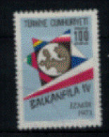 Turquie - "Expo Philatélique Balkanphila IV à Izmir" - T. Oblitéré N° 2066 De 1973 - Oblitérés