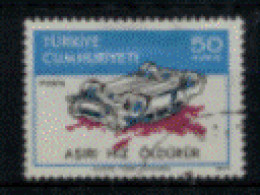 Turquie - "Sécurité Routière : L'excès De Vitesse Tue" - T. Oblitéré N° 2204 De 1977 - Used Stamps