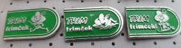 Trimcek Running Swimming Skiing Slovenia Ex Yugoslavia Pins - Natation