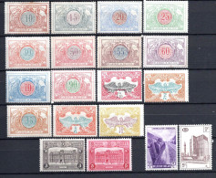 Belgique 1902à1953 Colis Postaux Neufs  0,80 €   19 Timbres Différents   (cote 7,90 €, 19 Valeurs) - Mint