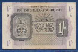 GREAT BRITAIN - P.M 2 – 1 Shilling ND (1943) VF, No S/n - Forze Armate Britanniche & Docuementi Speciali