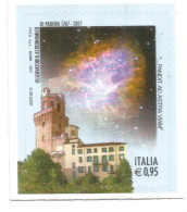 (REPUBBLICA ITALIANA) 2017, OSSERVATORIO ASTRONOMICO DI PADOVA - Francobollo Nuovo MNH - 2011-20: Neufs