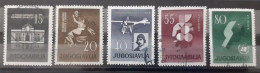YUGOSLAVIA 1960 Anniversaries USED - Usati