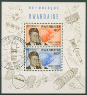 Ruanda 1965 2. Todestag Von John F. Kennedy Block 5 A Gestempelt (C29399) - Gebraucht