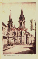 CPA LES ESSARTS - VENDEE - PLACE DE L'EGLISE - Les Essarts