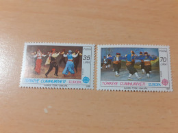 TIMBRES   EUROPA   1981  TURQUIE   N  2318  / 2319   COTE  4,50  EUROS    NEUFS  LUXE** - 1981