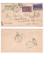 USA Special Delivery Cover 1938 Shipmail To SS Aquitania; D4831 - 1921-40
