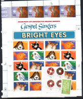 USA - MNH Selection With Gospel,Space And Bright Eyes Folded Sheets , Face Value  $20+ - Neufs