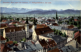 Klagenfurt, Blick Gegen Das Landhaus, Die Heiligengeistkirche U.die Lend - Klagenfurt