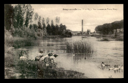 77 - BRAY-SUR-SEINE - LES LAVEUSES AU VIEUX MONY - LAVANDIERES - LESSIVE - Bray Sur Seine