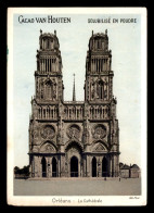 CHROMOS - CACAO VAN HOUTEN - ORLEANS LA CATHEDRALE - FORMAT 10 X 14 CM - Van Houten