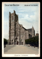 CHROMOS - CACAO VAN HOUTEN - AUXERRE LA CATHEDRALE - FORMAT 10 X 14 CM - Van Houten