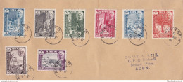 1961 ADEN Protectorate States Of Hadhramaut, SG 29/36 Cover Dated 25 MR 61 - Autres & Non Classés