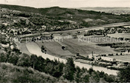 73704005 Vlotho Schiffs-Werft Buesching Und Rosemeyer Blick Von Der Schoenen Aus - Vlotho