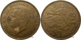 Monaco - Principauté - Rainier III - 50 Francs 1950 - TTB+/AU50 - Mon6785 - 1949-1956 Alte Francs