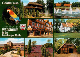 73673868 Walsrode Lueneburger Heide Vogelpark Wasserspiele Ev Kirche Dorfstrasse - Walsrode