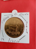 Médaille Touristique Arthus Bertrand AB 14 Lisieux Chasse De Ste Thérèse 2014 - 2014