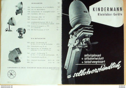 KINDERMANN (Lentilles Loupes) Allemagne 1936 - 1900 – 1949