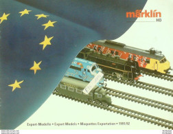 MARKLIN (Gare,voiture,wagon,locomotive) Allemagne 1991/92 - 1950 - ...