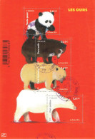 FRANCE 2014 BLOC OBLITERE LES OURS F 4844                          - - Used