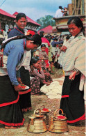 NEPAL - Typical Women Of Kathmandu Valley Preparing For Worship - Animé - Carte Postale Ancienne - Nepal