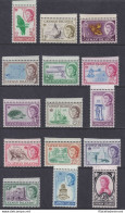 1962-64 CAYMAN ISLANDS -  SG 165/179 Serie Di 15 Valori -  MNH** - Other & Unclassified