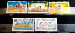 Egypt 1970, Rare Complete Set Of The 50th Anniversary Mi. 1016-20, VF - Usati