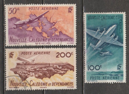 Nouvelle-Calédonie Poste Aérienne N° 61, 62, 63 - Used Stamps