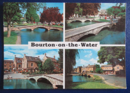 CPM CARTE POSTALE  LES PONTS DE BOURTON ON THE WATER   ( GRANDE BRETAGNE  ) - Bridges