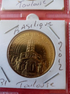 Médaille Touristique Arthus Bertrand AB 31 Toulouse Basilique 2012 - 2012