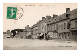 60 GRANDVILLIERS, Un Coin De La Place Barbier.. - Grandvilliers