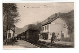 05 L'ARGENTIÈRE LA BESSÉE, La Gare. - L'Argentiere La Besse