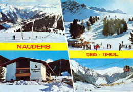 Nauders / Tirol - Bergkastel Seilbahn Skifahrer Skilift - Funiculaires