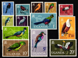 Uganda 87-100 Ohne 94 Postfrisch Tiere Wildtiere #HG305 - Oeganda (1962-...)