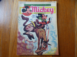 JOURNAL MICKEY BELGE  N° 285 Du 22/03/1956 COVER MICKEY + BELLE ET LE CLOCHARD - Journal De Mickey