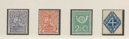 1923 MH/* Nederland NVPH 110-13 - Nuevos