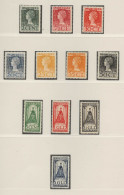 1923 MH/* Nederland NVPH 121-31 - Unused Stamps