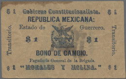 Mexico: Republica Mexicana – Pagadura General De La Brigada Morales Y Molina, 1 - Mexico