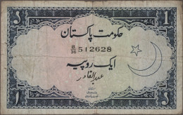 Pakistan: Government And State Bank Of Pakistan, Lot With 49 Banknotes, Series 1 - Pakistan