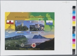 San Marino - Specialities: 2010, Joint Issue Gibraltar/San Marino, Sights Souven - Autres & Non Classés