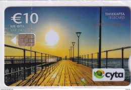 CYPRUS - Limassol Molos Promenade(0117CY, Notched), Tirage %50000, 03/17, Mint - Cyprus