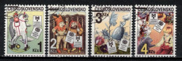 Tchécoslovaquie 1985 Mi 2827-30 (Yv 2641-4), Obliteré - Used Stamps