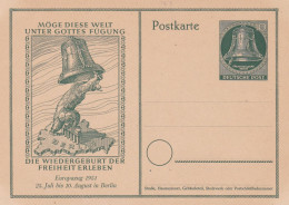 "BERLIN" 1951, Sonderpostkarte Mi. P 25 ** - Cartes Postales - Neuves