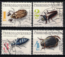 Tchécoslovaquie 1992 Mi 3122-5 (Yv 2920-3), Obliteré - Used Stamps