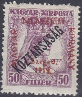 Hongrie Szeged 1919 Mi 40  Reine Zita  (A9) - Szeged
