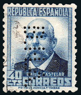 Madrid - Perforado - Edi O 660 - "B.H.A." (Banco) - Used Stamps