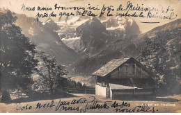 Suisse - N°91580 - Airdyll Am Hasliberg - Chalet Au Milieu De Montagne - Carte Photo - Hasliberg