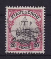 Dt. Kolonien Kiautschou 1905  20 Cents  Mi.-Nr. 22 Gestempelt - Kiauchau