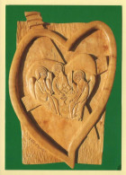 La Trinité - Sculpture Sur Bois (voir Scan Recto/verso) - Monumente